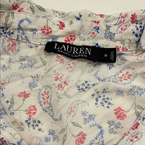 Ralph Lauren Charming Floral Pajama Set - Picture 7 of 9